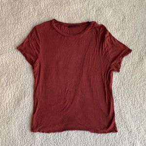 Ribbed T-shirt